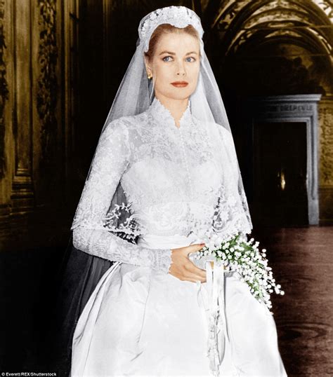 grace kelly s wedding to to prince rainier of monaco is still the most glamorous daily mail online
