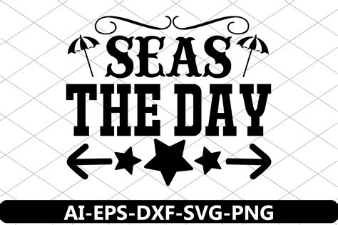 seas the day graphic by the svg king · creative fabrica