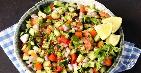 Kachumber Salad Indian Salad Recipe Whisk