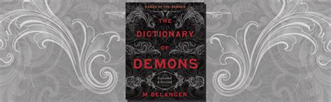 The Dictionary Of Demons Expanded And Revised Names Of The