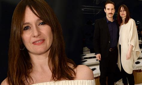 Emily Mortimer And Husband Alessandro Nivola Dress In Black And White