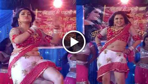 bhojpuri dancing queen amrapali dubey s belly dance song video crosses 4 million views on