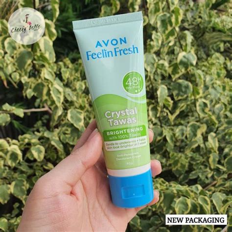 Avon Feelin Fresh Quelch Crystal Tawas Whitening Underarm Deodorant