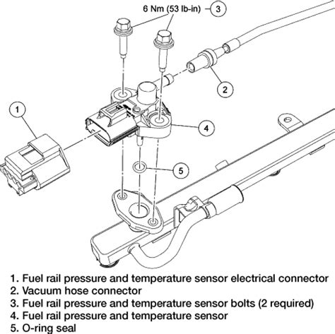 Fuel Pressure Sensor Location Ford