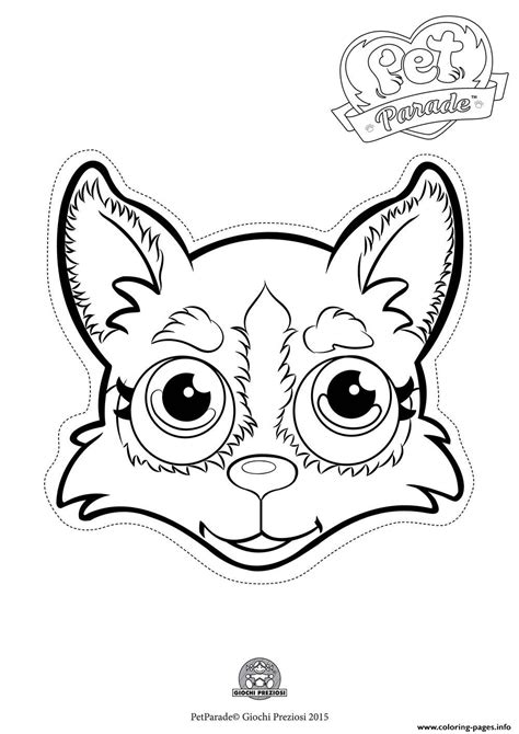 Free printable husky coloring pages. Pet Parade Cute Dog Husky 2 Coloring Pages Printable