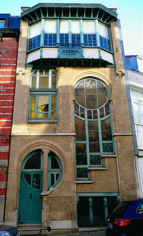Magical Art Nouveau Maison Delune Architecture Art Nouveau Asian