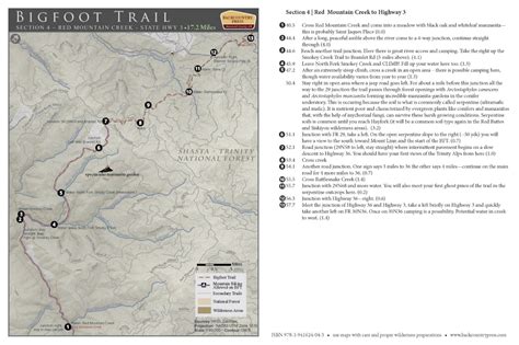 Section11bigfoot Trail Map Bigfoot Trail