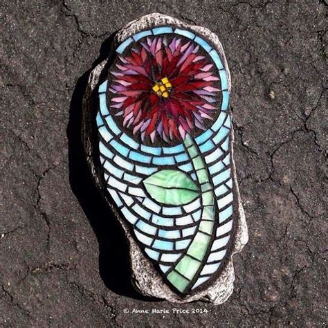 Mosaic Rocks Stone Mosaic Mosaic Glass Glass Art Stained Glass