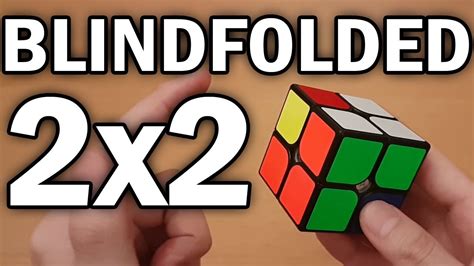 How To Solve The 2x2x2 Rubiks Cube Blindfolded Tutorial Youtube