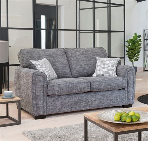 The blend of contemporary design with the subtle curves of retro chic, is a great mix for a sofa. Alstons Memphis 2 Seater Sofa - Small Sofas - Living Homes