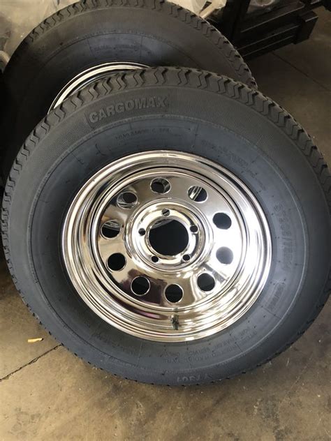 Walmart.com has been visited by 1m+ users in the past month 205 75 14 Trailer tires Radial tires 5 lug on 4.5 (Set of ...