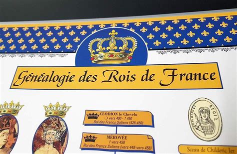 Arbre Généalogique Des Rois De France Histoire De France Dynastie