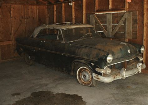 Barn Finds Classic And Rare Muscle Car Barn Finds Ford Classic Cars