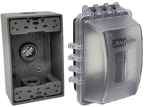 Buy Sealproof 1 Gang Weatherproof Exterior In Use Outlet Cover And Box