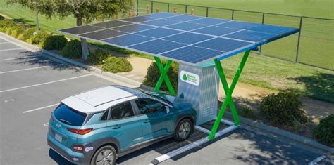 Us Startup Unveils 5 Kw Solar Canopy For Ev Charging Pv Magazine