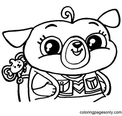 Top 193 Chip And Potato Cartoon Coloring Page