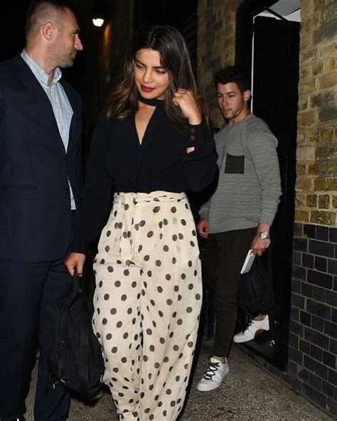 Priyanka chopra has slammed those who criticise the age gap between her and her husband nick jonas, who is 10 years her junior, as when you flip it and the guy is older, no one cares.. Priyanka Chopra and Nick Jonas in London | Fashion ...