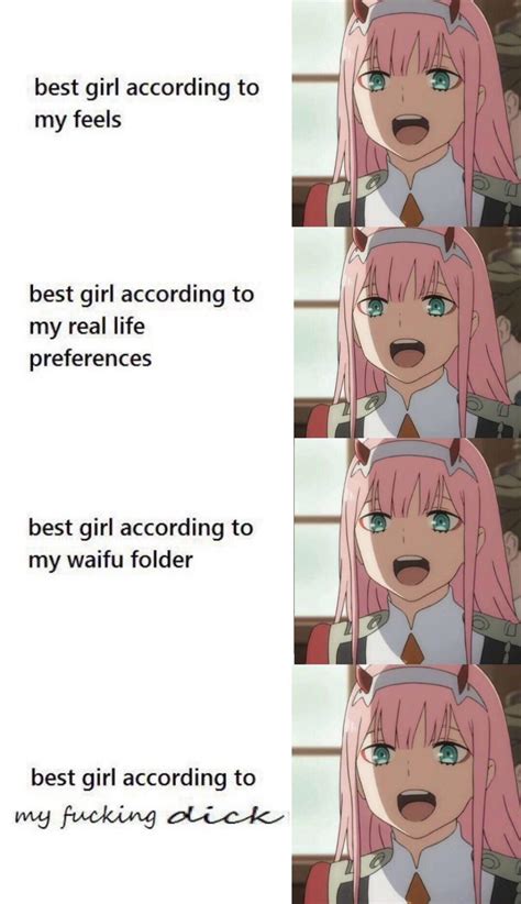 You Expected Dio But It Was Me Zerotwo Animemes