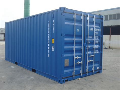 China Australia New Zealand New Second Hand Shipping Containers 20ft