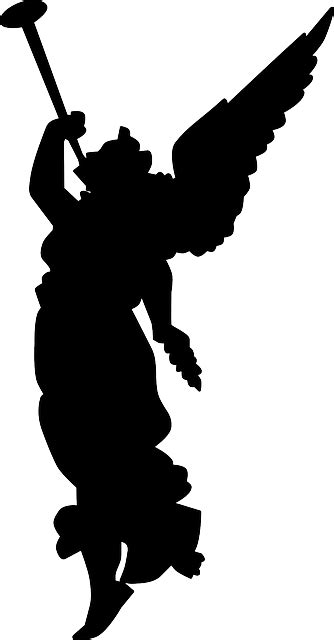 Silhouette Angel Angel Silhouette Christmas Angel Crafts Silhouette