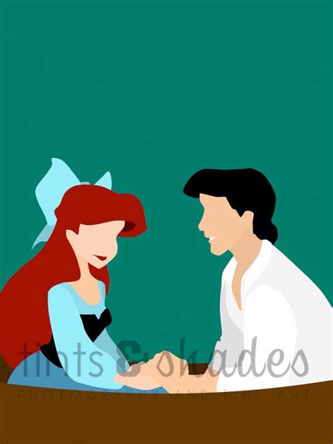 Pin De Spencer Purdy En Little Mermaid Siluetas Disney Pinturas