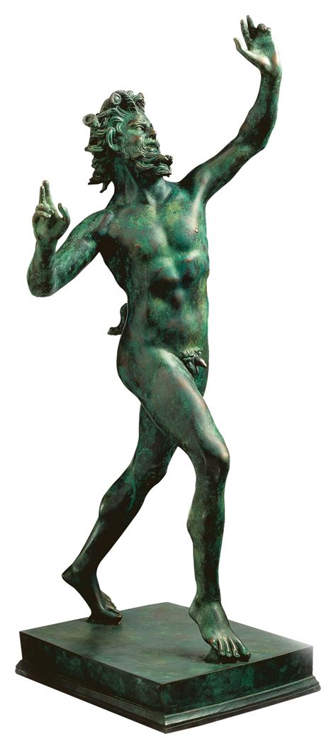 Skulptur Fauno Danzante Aus Pompeji Originalgröße Version In Bronze Kaufen Ars Mundi