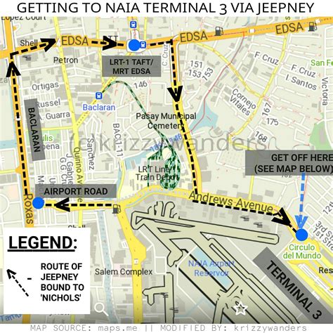 Naia Terminal 3 Via Jeepney