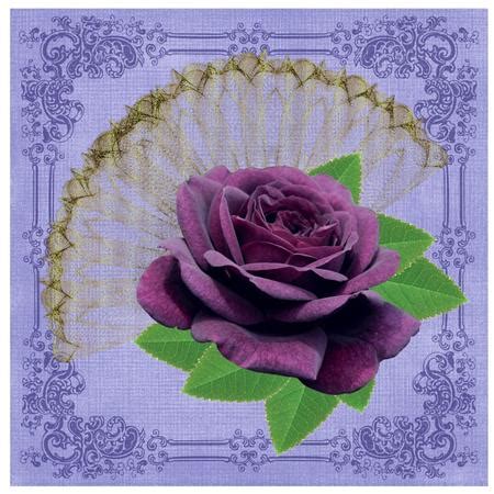 It involves cutting and shaping a bunch. Deep Purple Rose Cut Out with Layers - CUP305646_49 ...