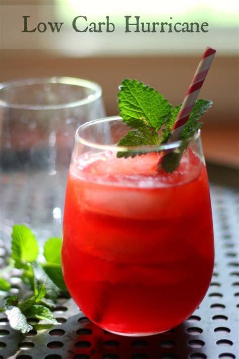 I was provided with this book from the author free of charge in exchange for my fair and honest review. Low Carb Hurricane Cocktail - lowcarb-ology