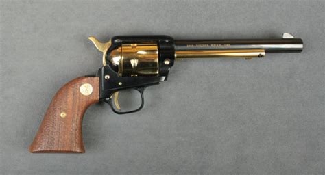 Factory Cased Colt Frontier Scout Saa Revolver 22lr Cal 6 Barrel