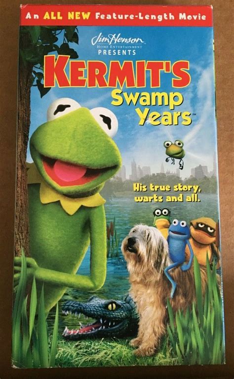 Kermits Swamp Years Vhs Jim Henson Feature Length Movie~ Free Dvd