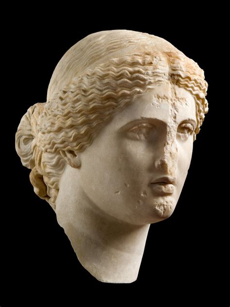 Aphrodite Greek Goddess Statue Head