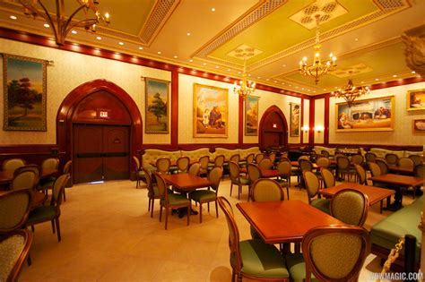 Be our guest restaurant is one of the newest dining location in the magic kingdom's new fantasyland. Inside Be Our Guest Restaurant dining rooms - Photo 12 of 19