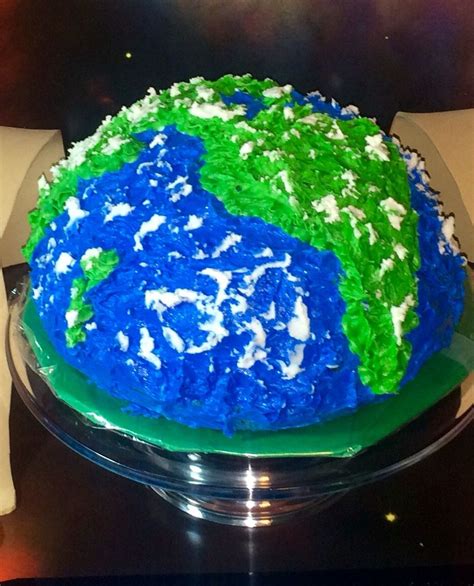 Edible Science Project Earth Layer Cake Cake Food Layer Cake