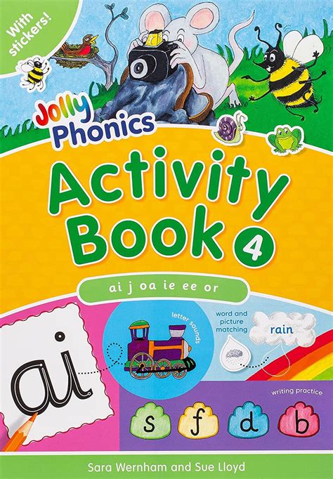 Jolly Phonics Activity Book In Precursive Letters British English Edition Jolly Phonics