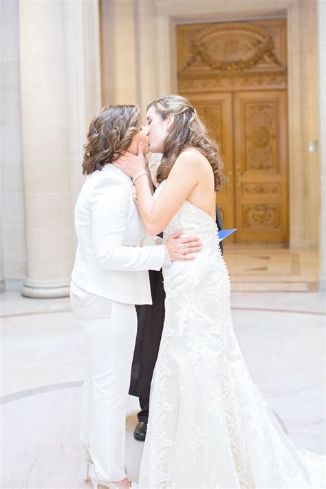 Same Sex San Francisco City Hall Wedding Popsugar Love And Sex Photo 16