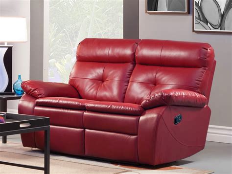 ··· factory wholesale recliner chair portable reclining leather chair foot massage sofa chair cinema furniture. The Best Reclining Sofa Reviews: Red Leather Reclining ...