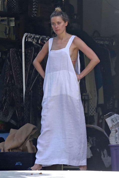 Amber Heard In White Long Dress 10 GotCeleb