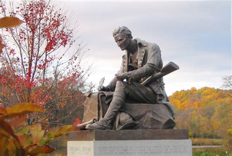 Thomas Paine Statue Crossroads Of The American Revolution