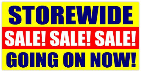 Storewide Sale Banner 01 Retail Store Sale Banners Store Sale