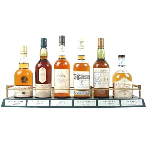 Classic Malt Collection T Set Including Plinth Whisky Auctioneer