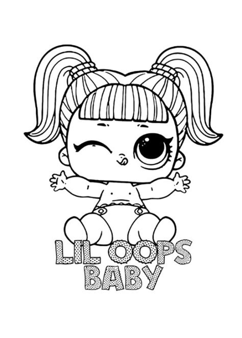 New coloring pages with lol omg candylicious, miss independent, alt grrrl and busy b.b. Lol Surprise Kolorowanki Lol Omg - Coloring and Drawing