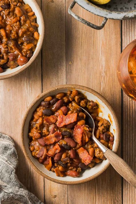 Cowboy Baked Beans With Ground Beef Ground Beef Recipes