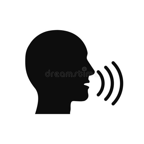 Speak Icon Talk Or Talking Person Sign Speech Icon For Interview
