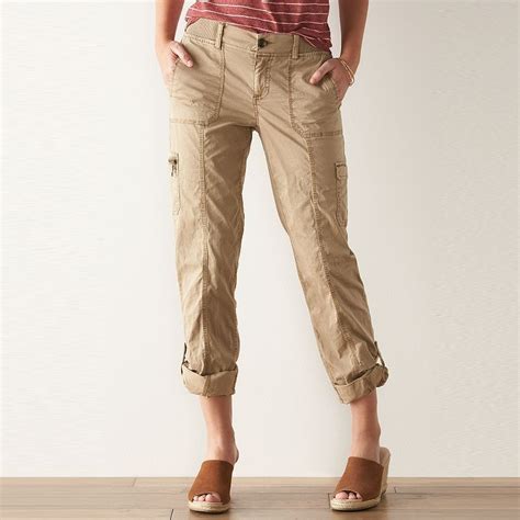 Petite Sonoma Goods For Lifeâ ¢ Cargo Convertible Pants Womens Size
