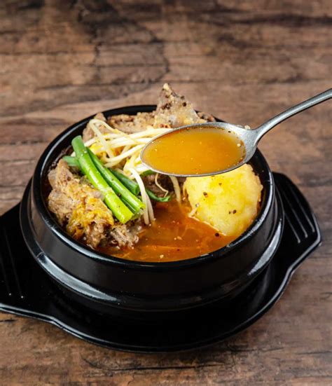 Instant Pot Gamjatang Korean Pork Bone Soup Tested By Amy Jacky