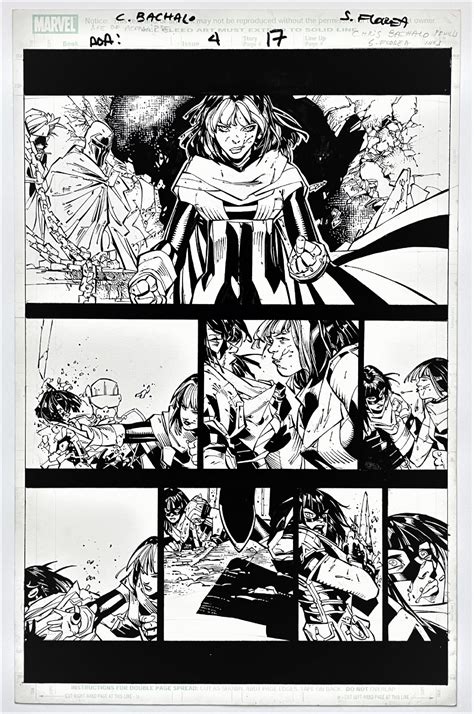 X Men Age Of Apocalypse Page Featuring Rogue Magneto By Chris Bachalo In Nikolaos K S