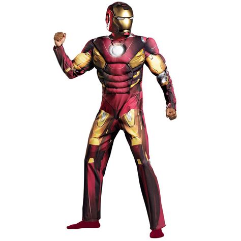 Iron Man Mark Vii Classic Muscle Chest Child Costume 4721xs 4721m