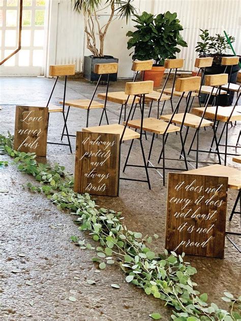 Wedding Aisle Signs Youre Looking For Love Never Fails Ceremony