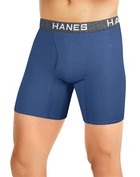 Hanes Ultimate Mens Comfort Flex Fit Breathable Cotton Boxer Briefs